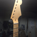Neck stained and first tru oil coats 210816
